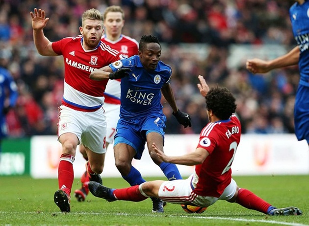 5. Middlesbrough (245 lần phạm lỗi): Đội chủ sân Riverside đang gặp rất nhiều khó khăn ở lần trở lại Premier League sau 7 năm vắng bóng. Đoàn quân của HLV Aitor Karanka mới chỉ giành 4 chiến thắng sau 20 vòng đấu.