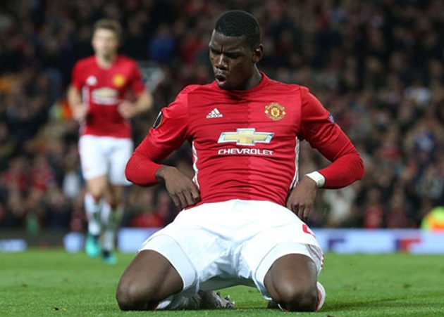Paul Pogba đủ khả năng cạnh tranh Quả bóng Vàng 2017.