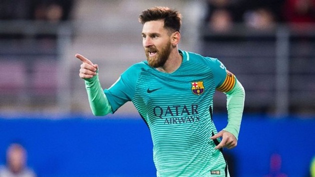 Messi vẫn là linh hồn trong lối chơi của Barca.