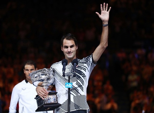 Federer cảm thấy hài lòng nếu trận chung kết khép lại với tỷ số hòa và chia sẻ danh hiệu với Nadal.