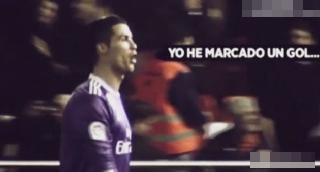 Khẩu hình từ CR7.