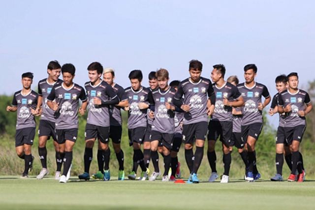 U22 Thái Lan đang gặp nhiều khó khăn về lực lượng.