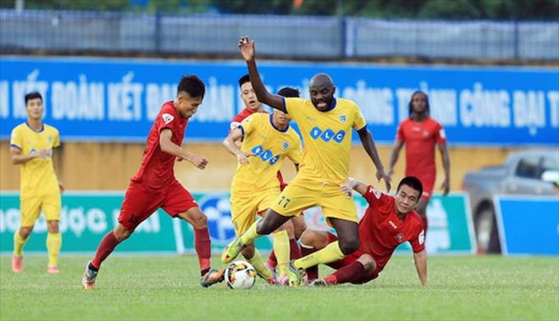 Thanh Hóa phải rất nhọc nhằn giành được 1 điểm trước Hải Phòng ở vòng 20 vừa qua.