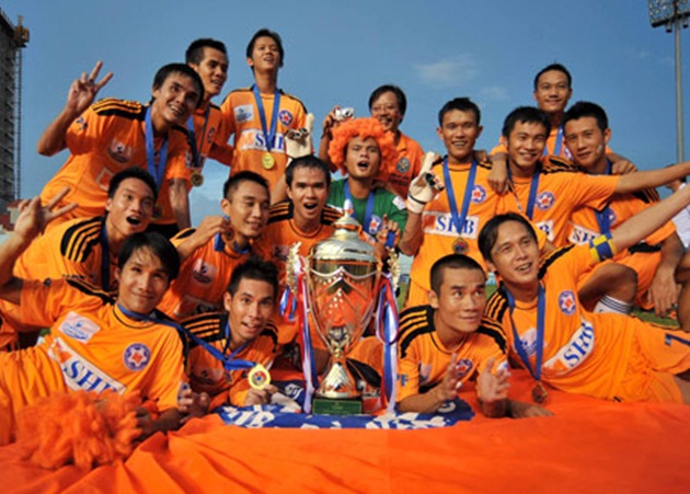 Đà Nẵng "ngư ông đắc lợi" ở mùa giải V-League 2012.