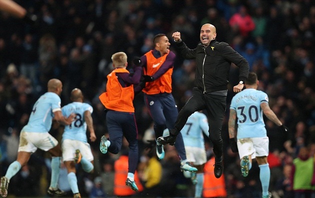 Conte ngầm ẩn ý đội quân của Pep Guardiola đã gặp may mắn.