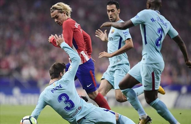 Griezmann quyết lần đầu ghi bàn tại Nou Camp để đập tan tin đồn đến Barca - Bóng Đá