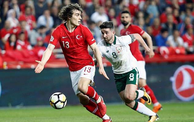 Giá trị của Caglar Soyuncu tăng phi mã ở mùa giải 2017-18.