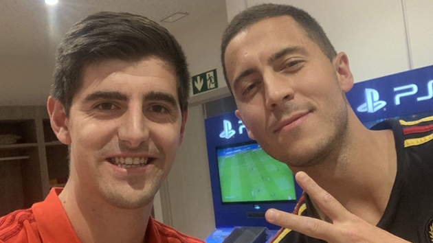 Courtois phát biểu về Hazard - Bóng Đá