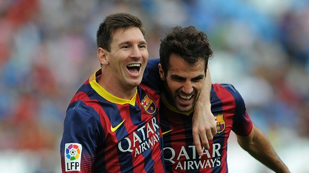 Fabregas nói về Messi - Bóng Đá