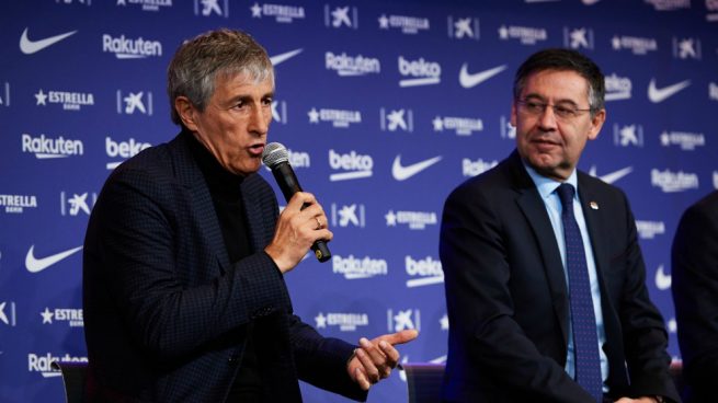 Bartomeu: Setien has a contract for next season - Bóng Đá