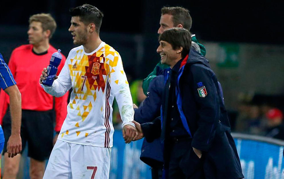 Chelsea đang có lợi thế trong thương vụ Morata. Ảnh: Internet.
