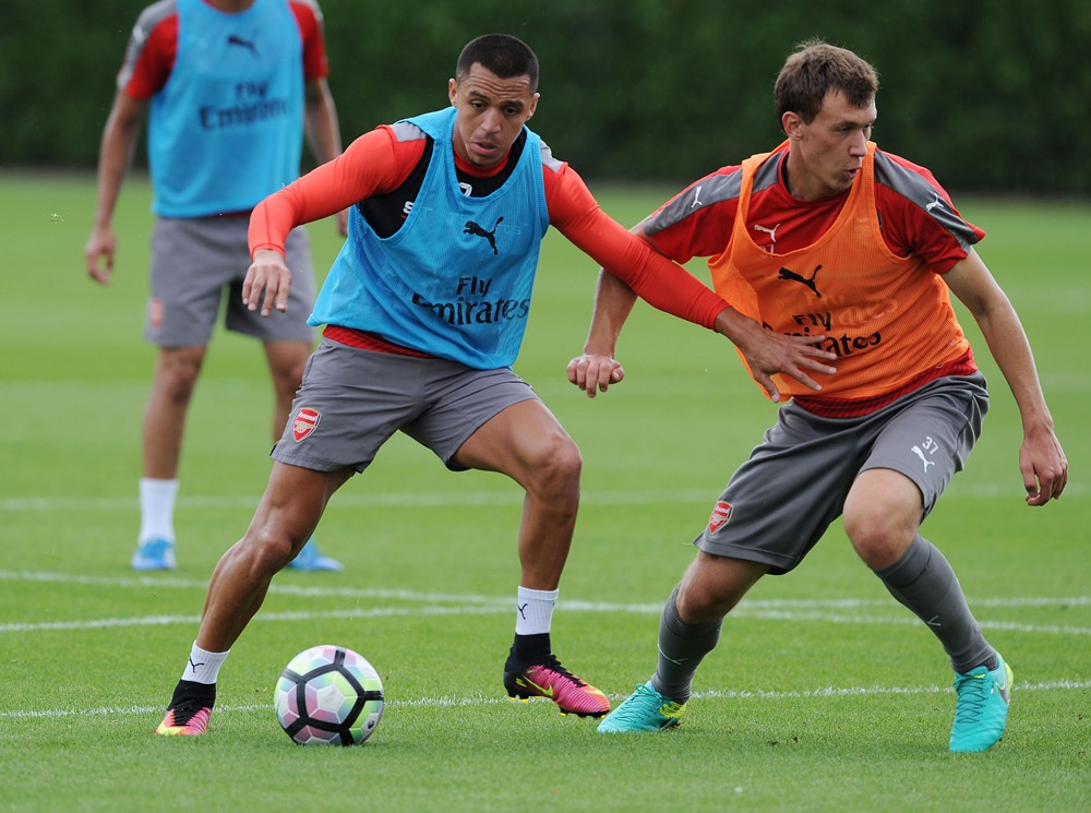 Arsenal có buổi tập cuối trước khi chính thức bắt đầu mùa giải mới. Ảnh: Internet.