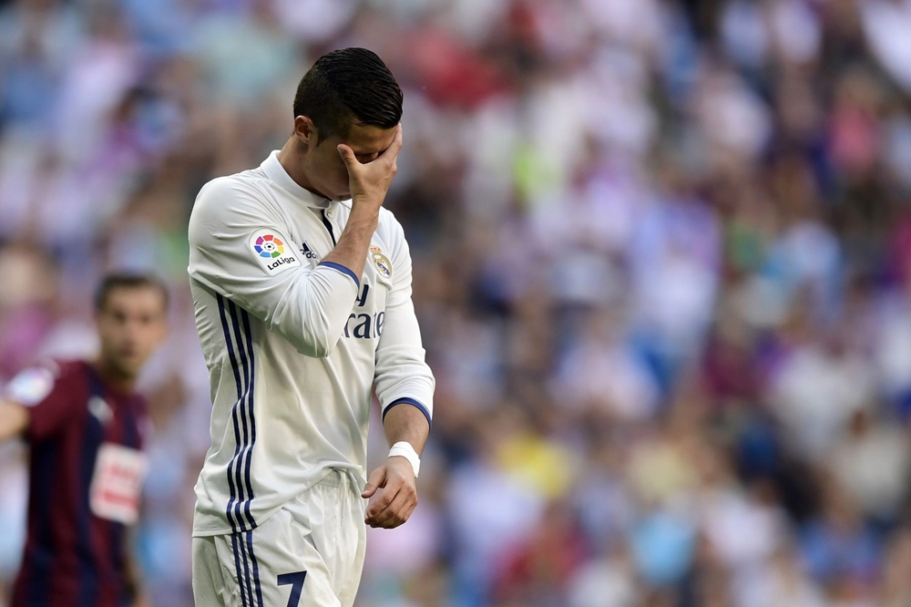 Real Madrid đang chơi hết sức thất vọng. Ảnh: Internet.