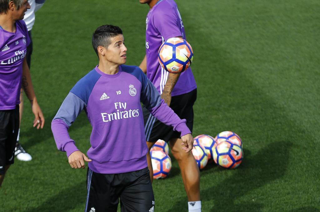 James Rodriguez có thể ra sân cuối tuần này. Ảnh: Internet.