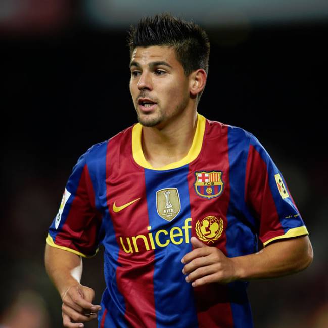 Nolito từng là thành viên của Barcelona. Ảnh: Internet.
