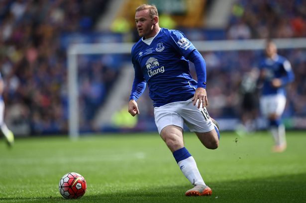 Rooney trong màu áo Everton. Ảnh: Internet.