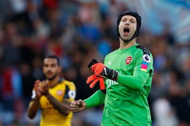 Cech trong màu áo Arsenal. Ảnh: Internet.