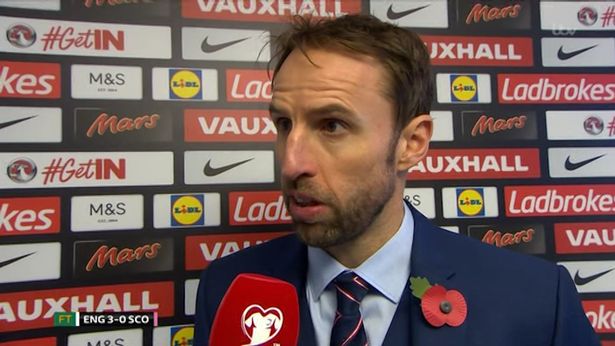 HLV Southgate trả lời phỏng vấn báo chí. Ảnh: Internet.