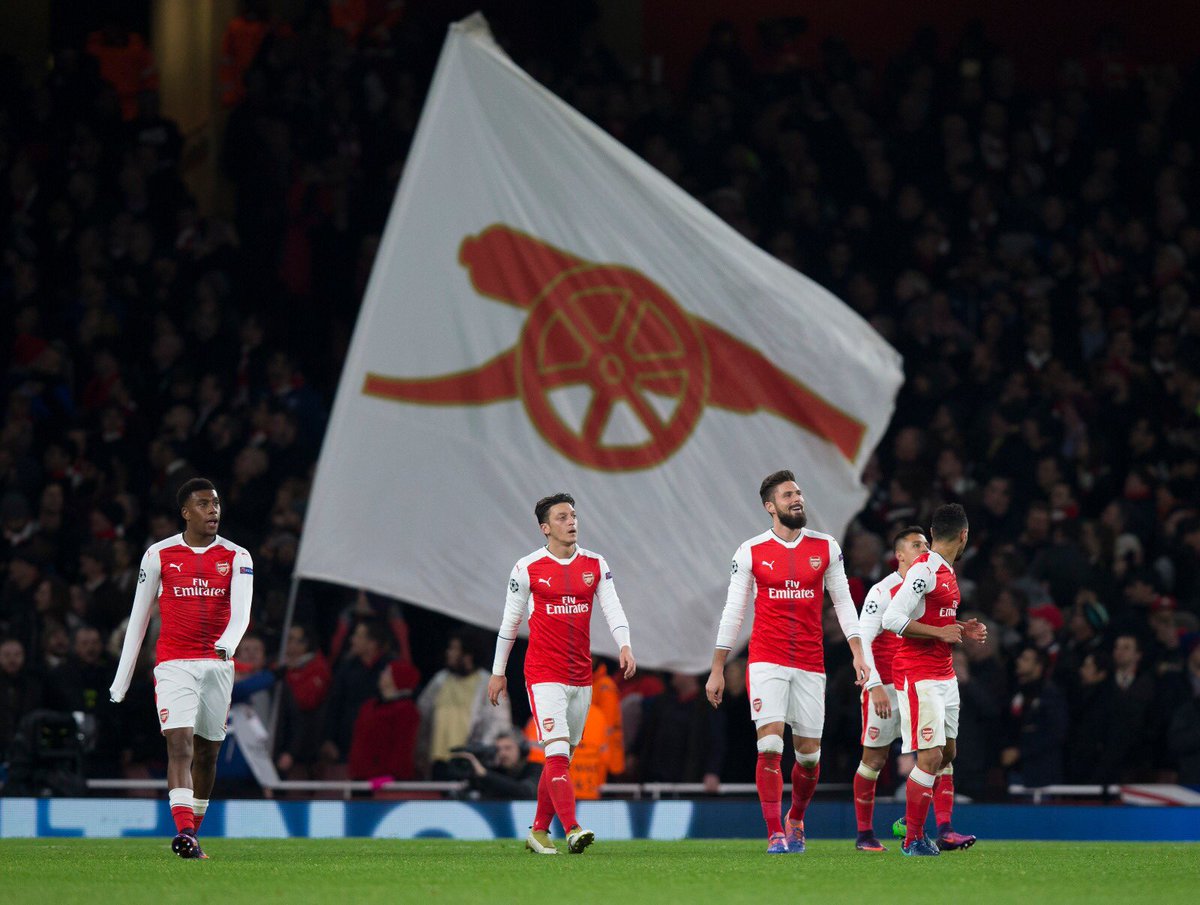 Sự thất vọng của cầu thủ Arsenal