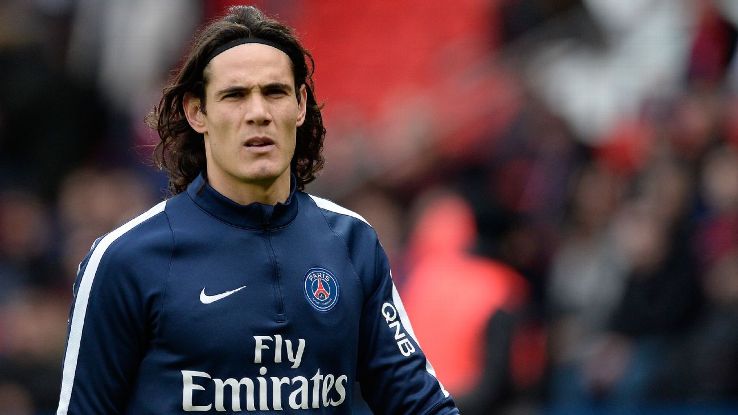 Owen khuyên M.U mua Cavani. Ảnh: ESPN.