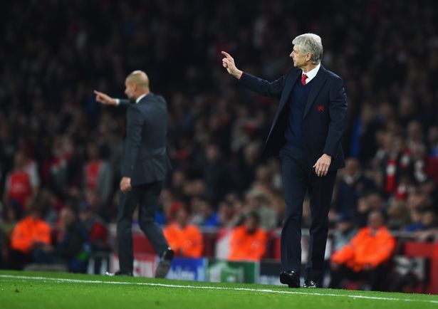 Wenger và Pep Guardiola