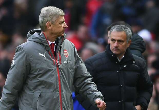 Mourinho không gặp khó trong các cuộc đối đầu Wenger