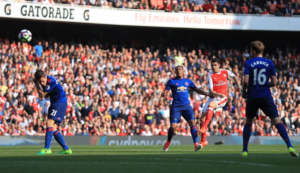 Arsenal hạ Man Utd tối qua