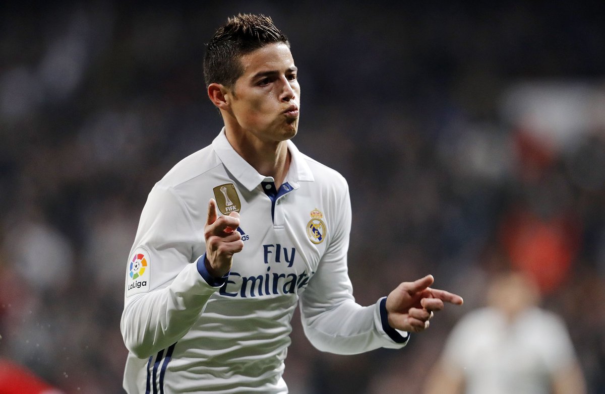 James Rodriguez chắc chắn rời Real Madrid.