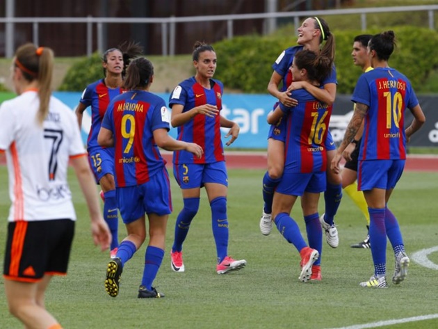 Đội nữ Barca gặp đội nữ Valencia ở trận bán kết Copa de la Reina