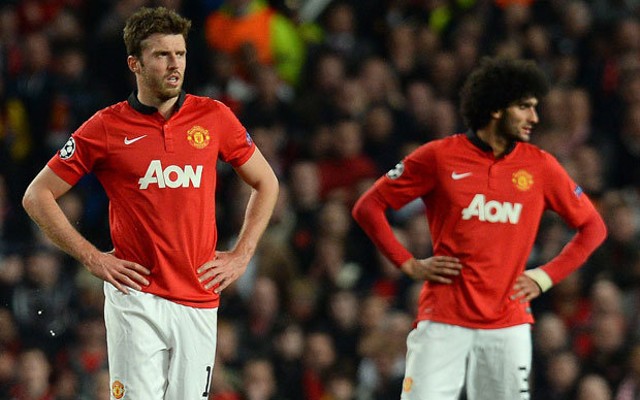 Michael Carrick và Marouane Fellaini không thể là trụ cột của M.U mùa tới.