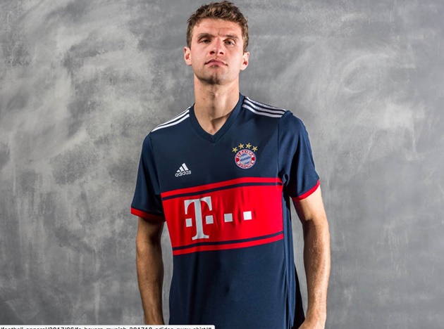 Bayern Munich công bố áo sân khách mùa mới - Bóng Đá