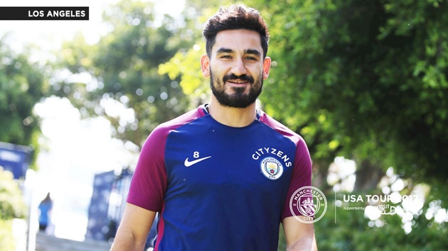 Ilkay Gundogan cũng đã trở lại sau chấn thương.