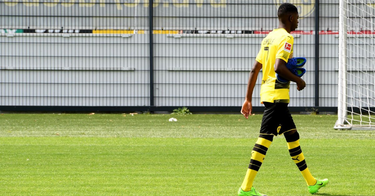 Dembele đã công khai nổi loạn