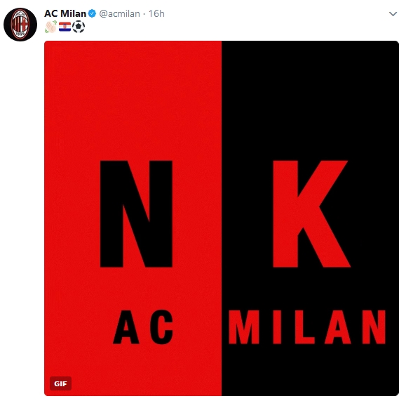 AC Milan đã công bố bản hợp đồng Nikola Kalinic