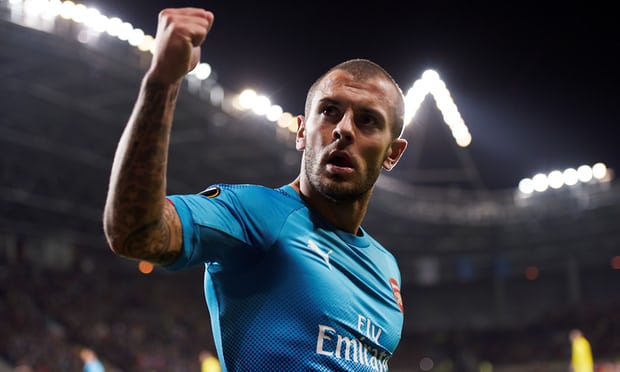 Jack Wilshere là cầu thủ đáng khen và chơi hay nhất của Arsenal trong trận gặp BATE Borisov