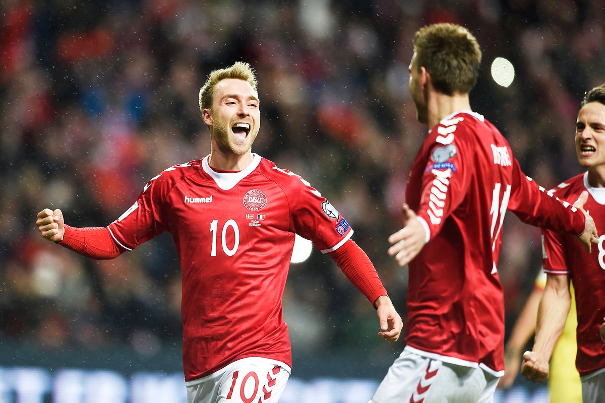 Trong chiến thắng 5-1 trước CH Ireland - chiến thắng quyết định đưa Đan Mạch đến World Cup 2018 mùa Hè sang năm, một mình Christian Eriksen đóng góp cho tuyển Đan Mạch tới 3 bàn thắng.