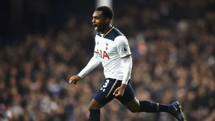 Hậu vệ trái của Tottenham Hotspur Danny Rose tiếp tục bị HLV Mauricio Pochettino gạt tên.