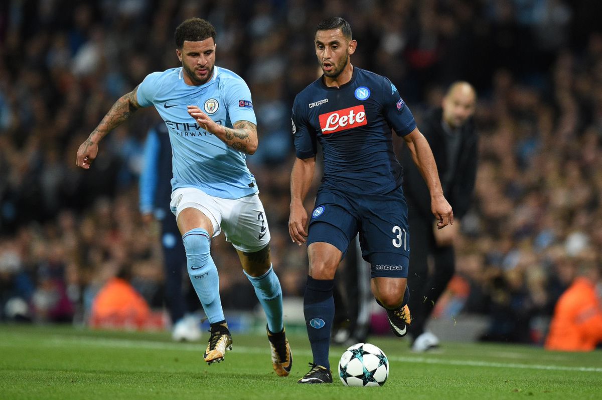 Faouzi Ghoulam đang là một trong những hậu vệ trái được đánh giá cao không chỉ ở Serie A, mà còn ở châu Âu.