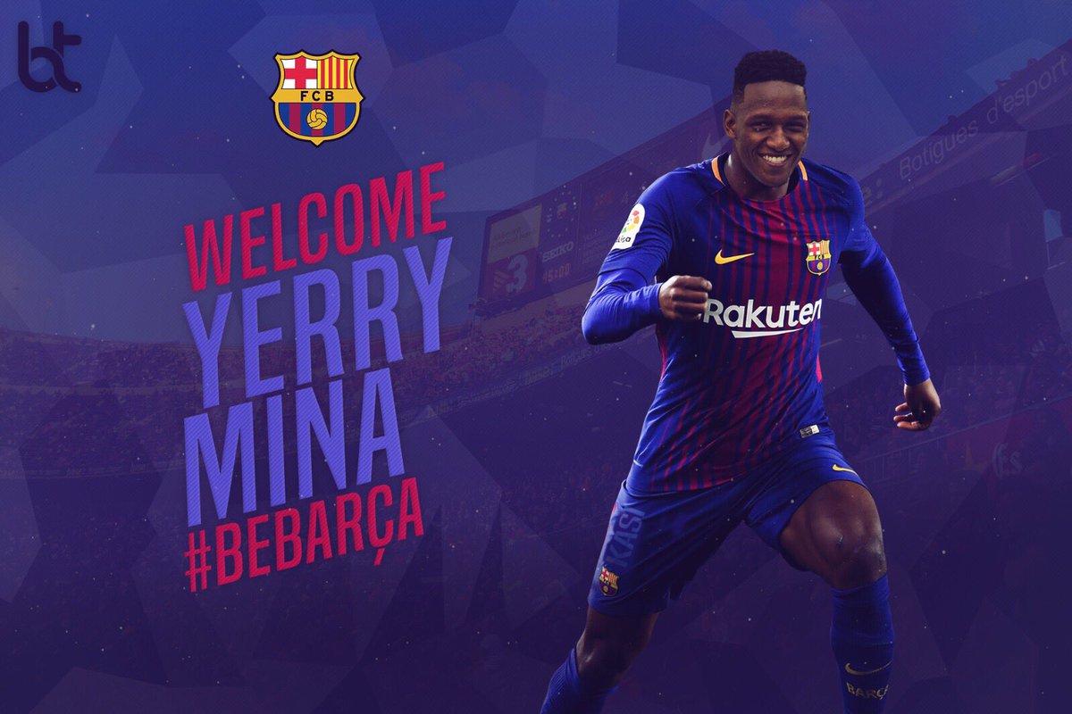 Yerry Mina đang làm tất cả để cập bến Camp Nou trong kỳ chuyển nhượng mùa Đông năm nay.