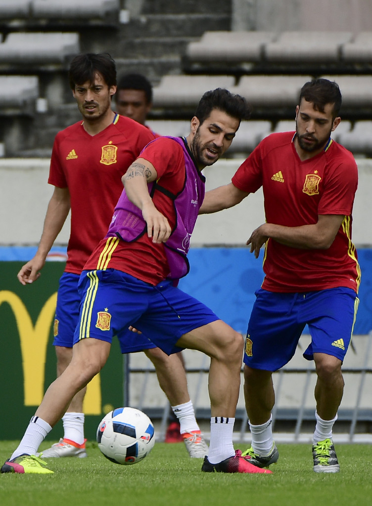 Tây Ban Nha chỉ cần một điểm trước Croatia để giữ chắc ngôi đầu. Ảnh: Internet.