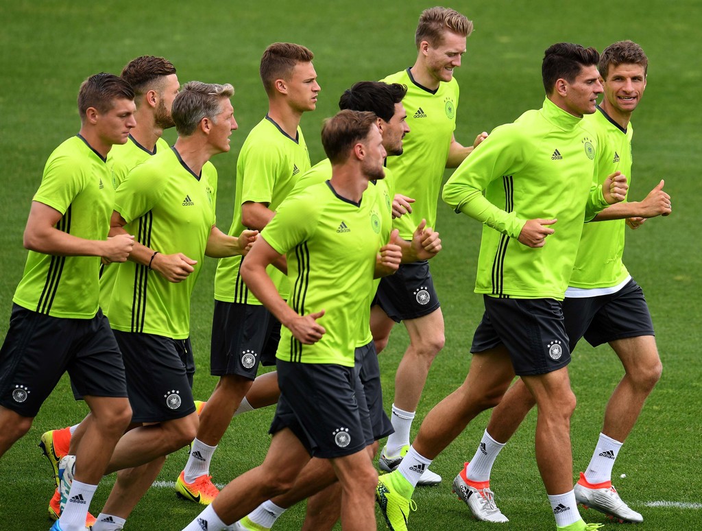 Hàng công tuyển Đức cần sắc bén hơn nữa, đặc biệt là Thomas Mueller. Ảnh: Internet.