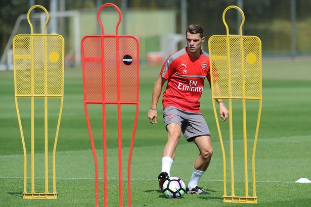 Kết thúc EURO cùng Thụy Sĩ đã lâu nhưng đến nay Xhaka mới có buổi tập đầu tiên cùng Arsenal. Ảnh: Internet.