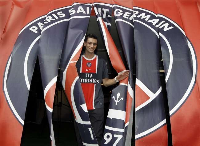 6. Javier Pastore, từ Palermo sang PSG - 42 triệu euro. Ảnh: Internet.