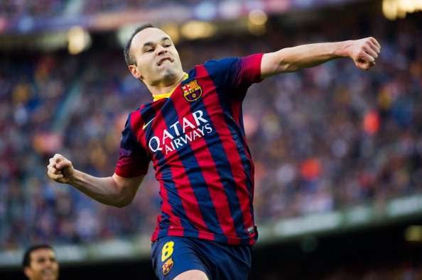 7. Andres Iniesta - 26,4 triệu người theo dõi. Ảnh: Internet.