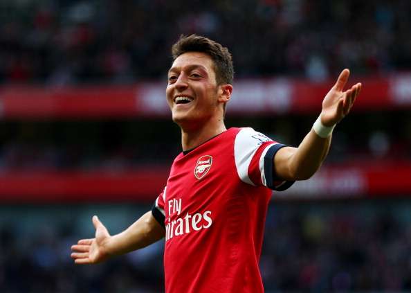 6. Mesut Oezil - 31,05 triệu người theo dõi. Ảnh: Internet.