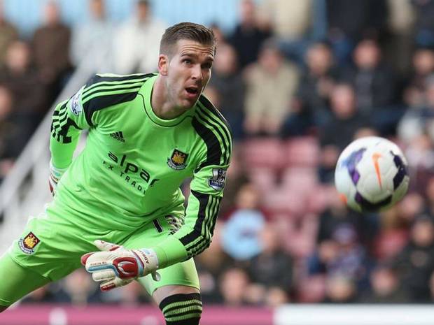9. Adrian - West Ham. Ảnh: Internet.