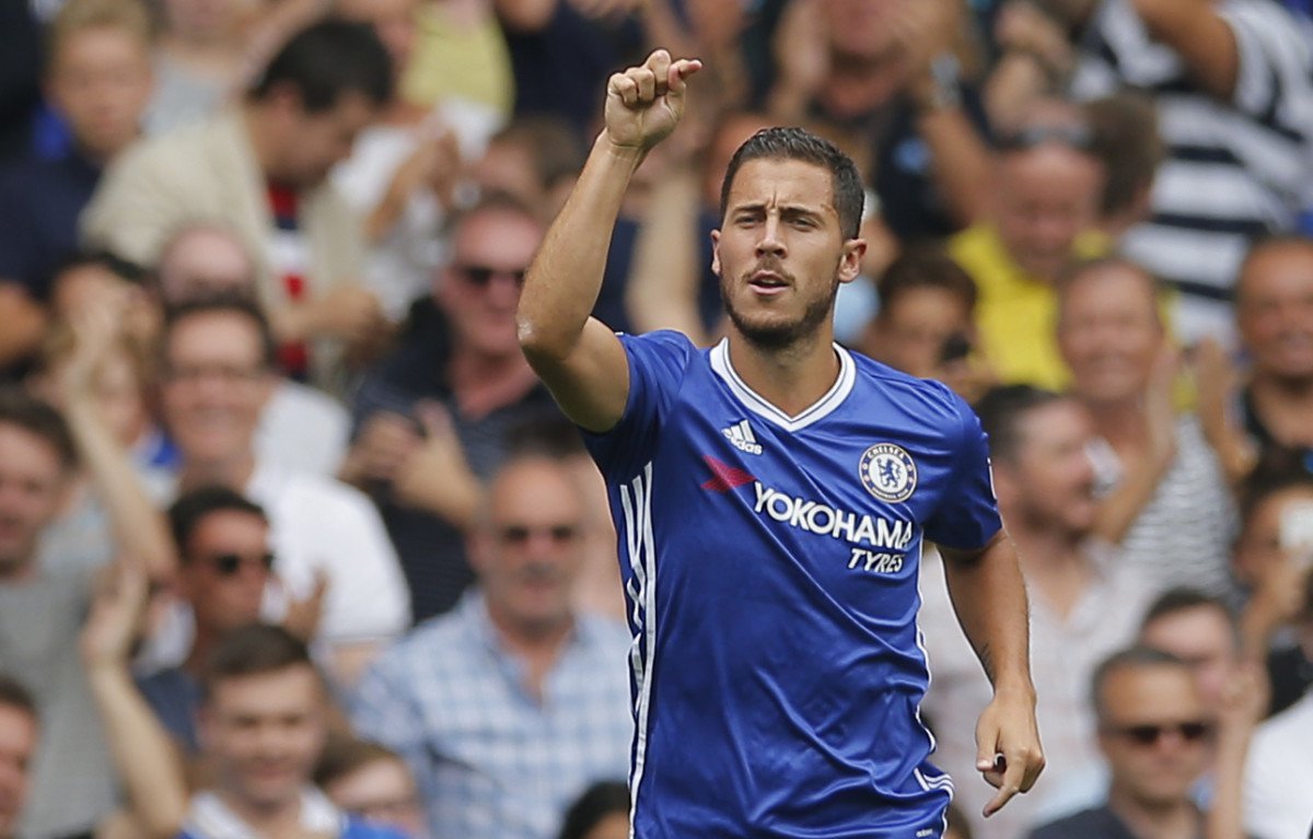 4. Eden Hazard (Chạy cánh, 25 tuổi), cùng tuyển Bỉ tham dự hai trận đấu với Tây Ban Nha (1/9) và Cyprus (6/9). Ảnh: Internet.