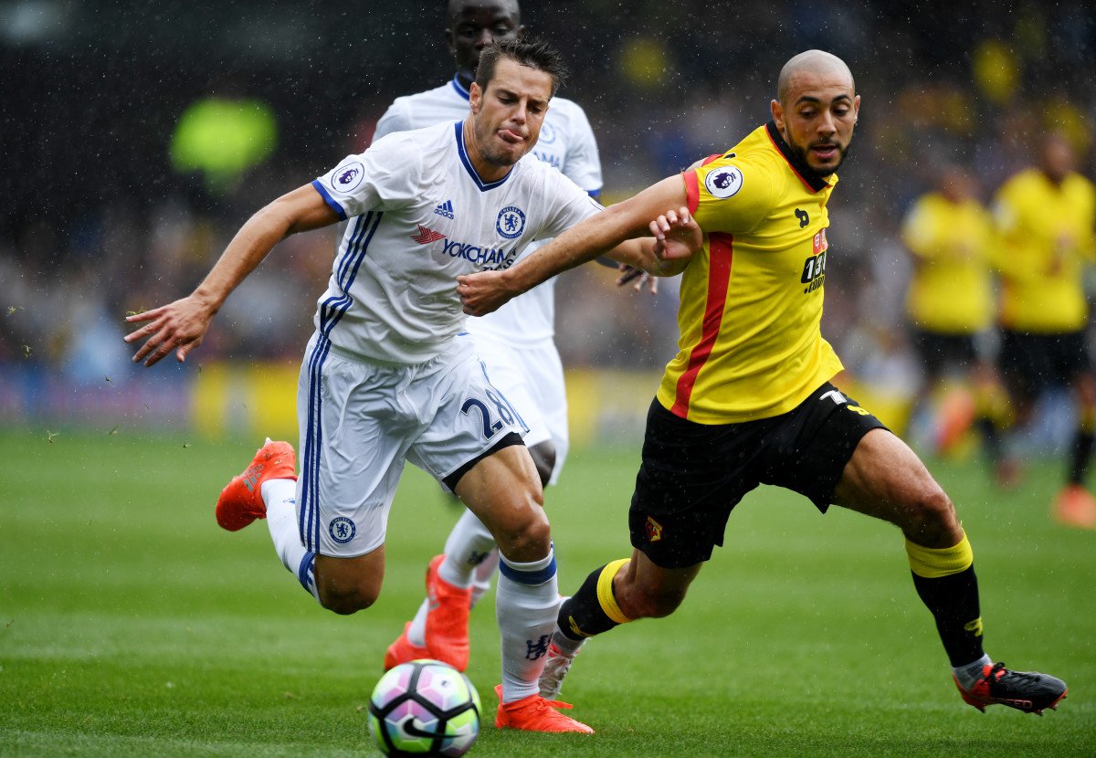 5. Cesar Azpilicueta (Hậu vệ cánh trái, 26 tuổi), cùng Tây Ban Nha tham dự trận đấu với Bỉ (1/9) và Lichtenstein (5/9). Ảnh: Internet.