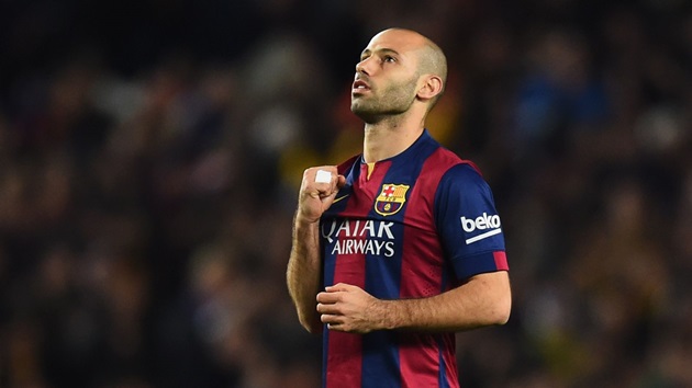 Javier Mascherano - 4,5 triệu euro/mùa. Ảnh: Internet.