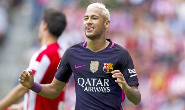 Neymar đang được rất nhiều đội bóng lớn theo đuổi. Ảnh: Internet.